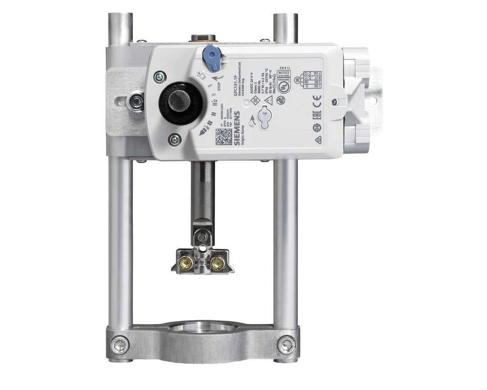 Siemens 599-03617NC Combi Valve Spring Return Actuator, Rack & Pinion W/ GPC161.1P, Normally Closed (S55150-A151)