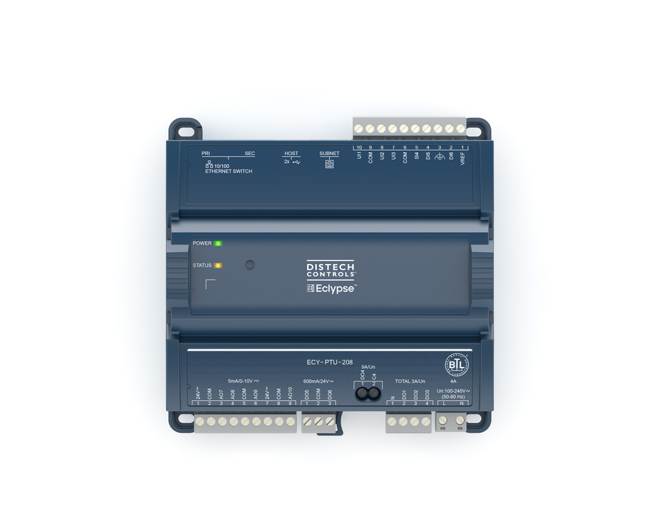Distech CDIY-PTU208SI-00 CDIY-PTU Connected terminal unit controller