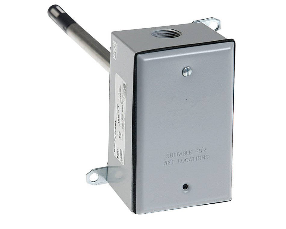 Veris HD3XVSX Duct Humidity T/mitter, accuaracy 3%, 24V AC/DC, selectable: 0…5 or 0...10Vdc output