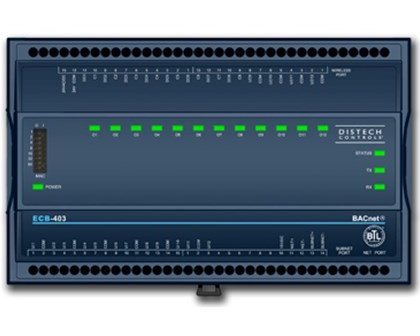 Distech CDIB-403X-00 CDIB series programmable controller with Bacnet MS/TP and onboard I/O