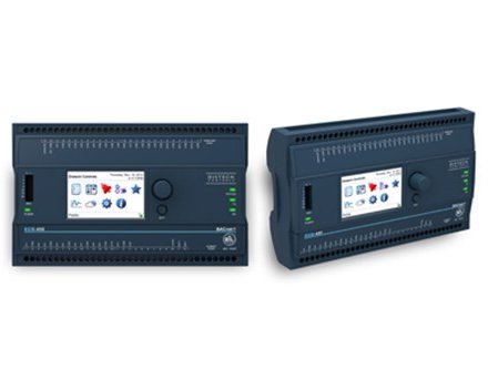 Distech CDIB-450X-00 CDIB series programmable controller with Bacnet MS/TP and onboard I/O and LCD screen with jog dial