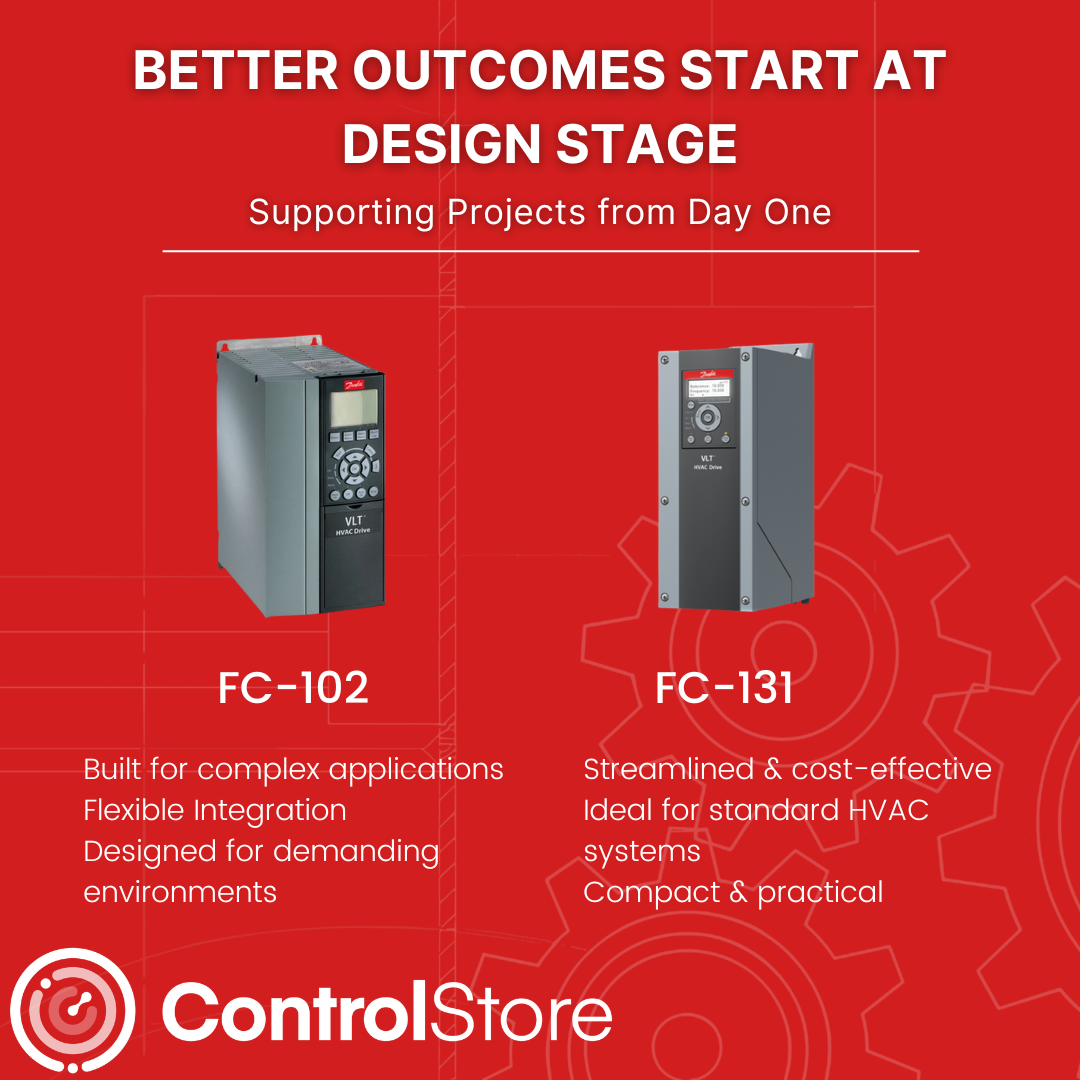 Danfoss HVAC Drives: FC-131 vs FC-102