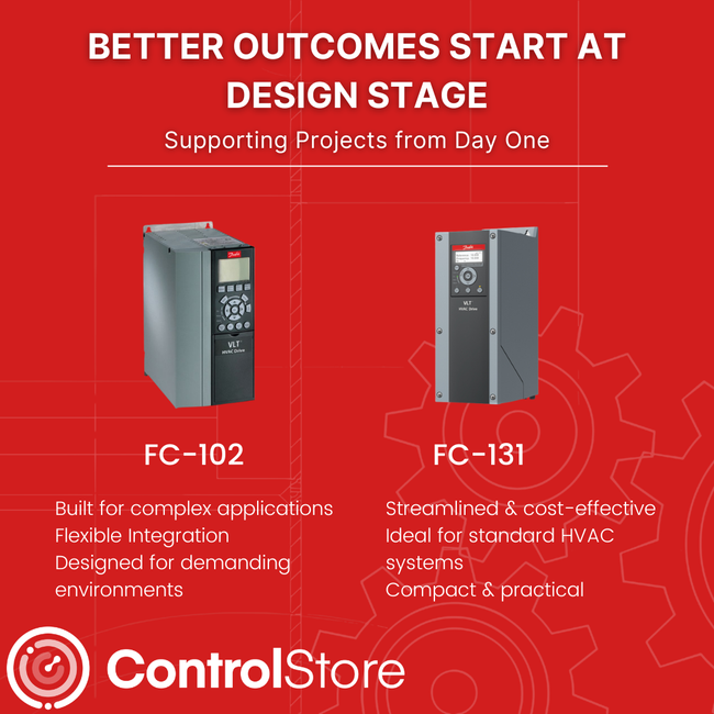 Danfoss HVAC Drives: FC-131 vs FC-102 – ControlStore
