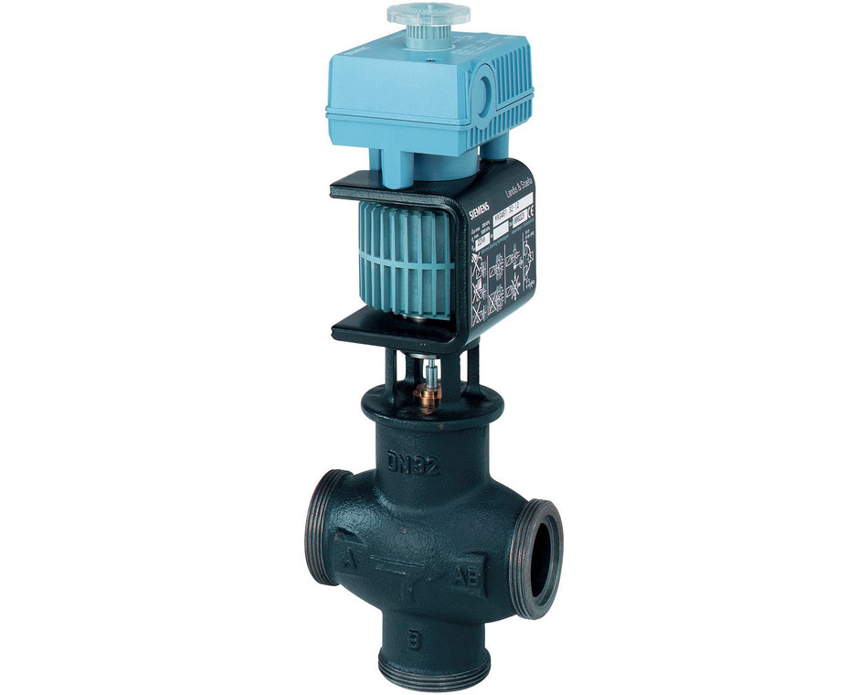 Siemens MXG461.40-20 Magnetic Valve, Mixing/2-Way, Modulating, External Thread, PN16, DN40, Kvs 20, AC 24V