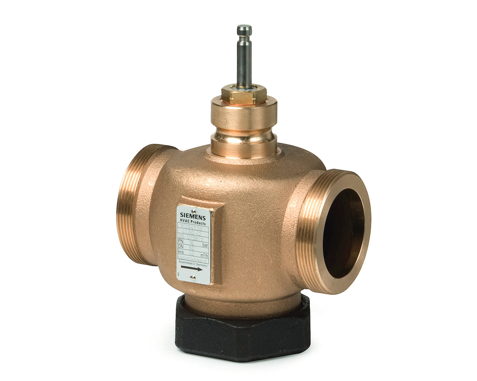 Siemens VVG41.50 Valve, 2-Way, External Thread, PN16, DN50, Kvs 40