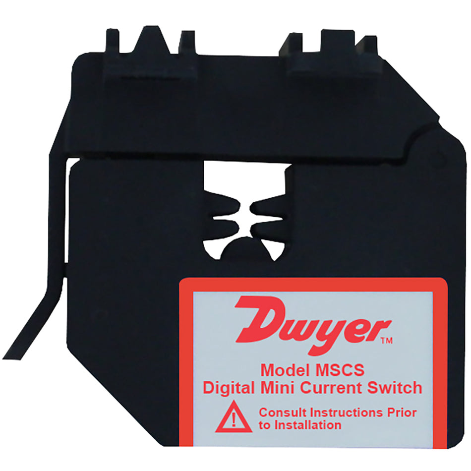 Dwyer MSCS-220015 Current Switch, Miniature, Split Core, 0.15A fixed set point, Dry Contact