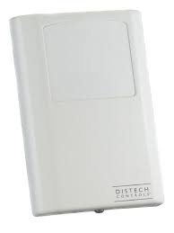 Distech HS-R3C04PFXX Room relative humidity and temperature transmitter, 3% accuracy, two 4-20mA outputs.