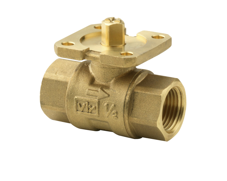 Siemens VAI61.15-10 Ball Valve, 2-Way, Internal Thread, PN40, DN15, Kvs 10