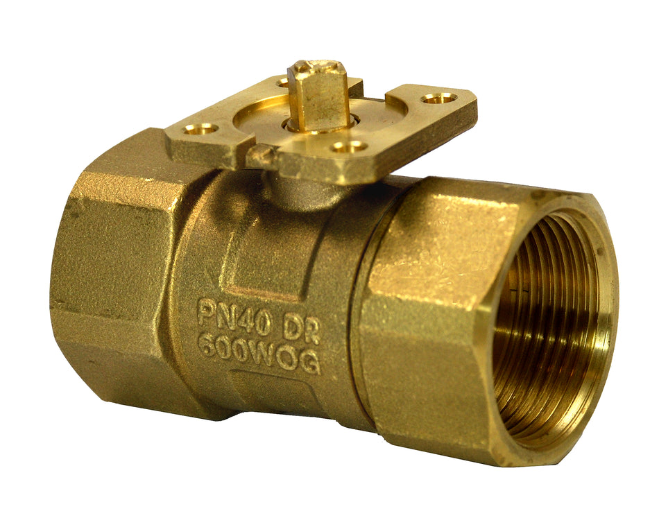 Siemens VAI61.32-25 Ball Valve, 2-Way, Internal Thread, PN40, DN32, Kvs 25