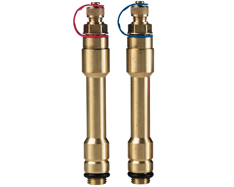 Siemens ALP49 Valve Accessory, Long P/T ports for Combi Valve (set of 2 pieces - 1 Red / 1 Blue)(S55264-V118)