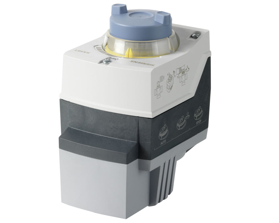 Siemens SAS61.33 Valve Actuator, 400N, 5.5mm Stroke, AC 24V, Modulating, manual wheel, SR