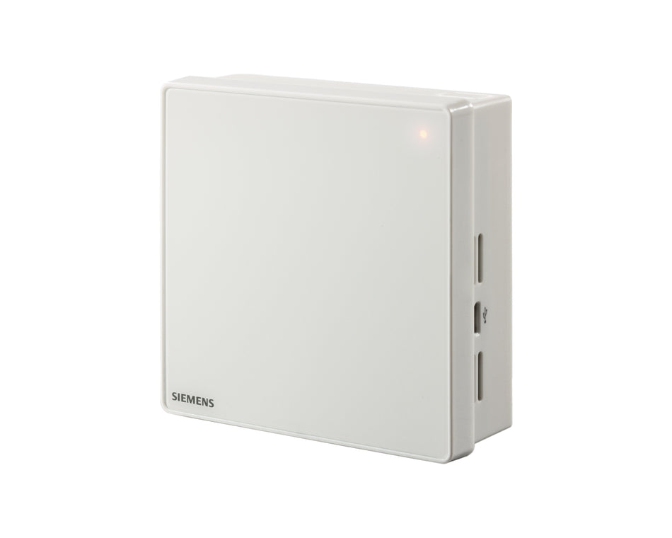 Siemens QSA2700 Room Sensor, Fine Dust, PM2.5 & PM10, AC 24V, DC 0...10 V, Modbus RTU (S55720-S457)