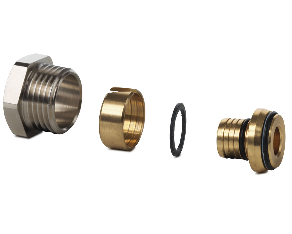 Siemens AVN15A16 Valve Accessory, Compression Fitting, R1/2" thread, P, A 16x2mm