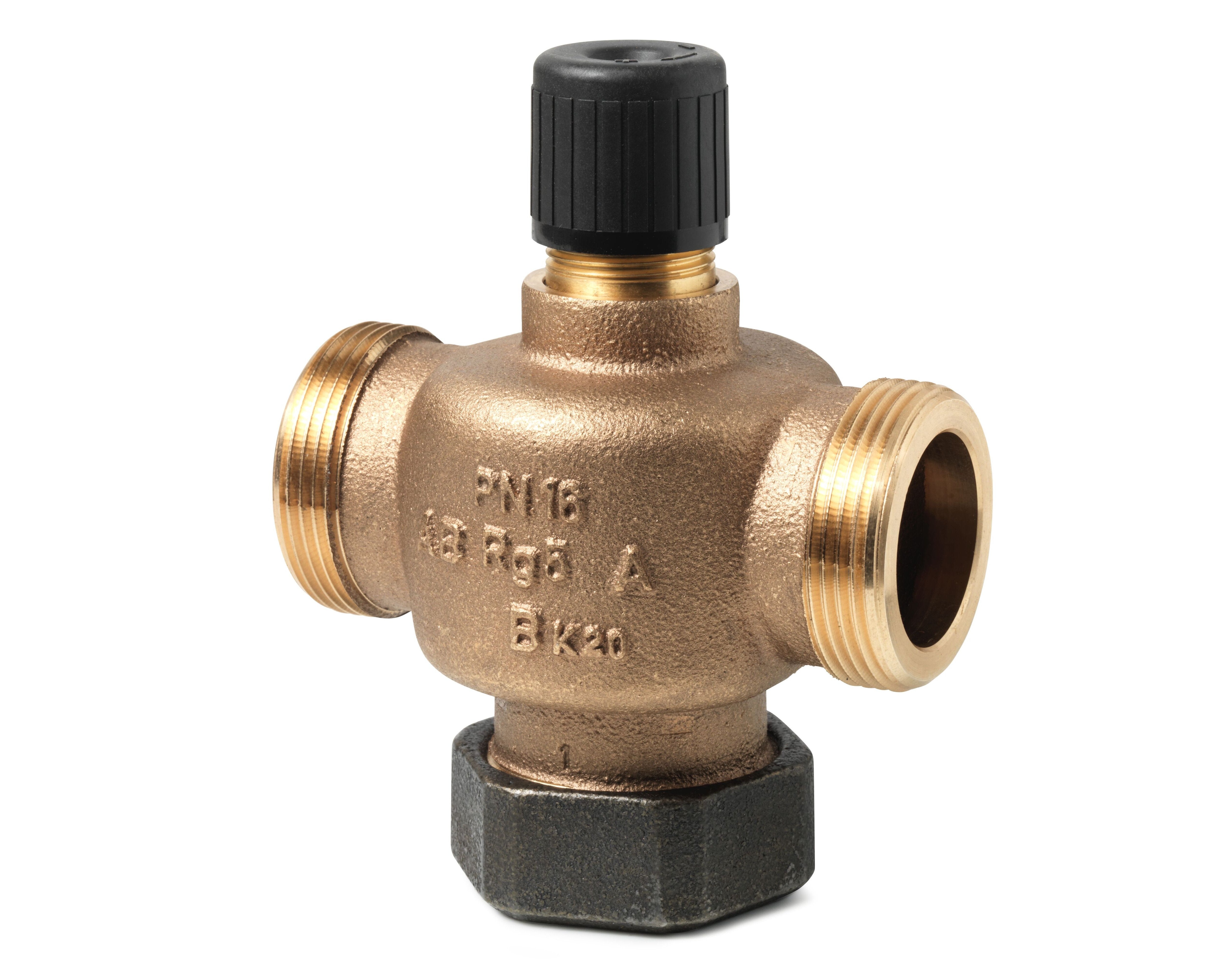 Siemens VVP45.25-10 Valve, 2-Way, External Thread, PN16, DN25, Kvs 10 ...