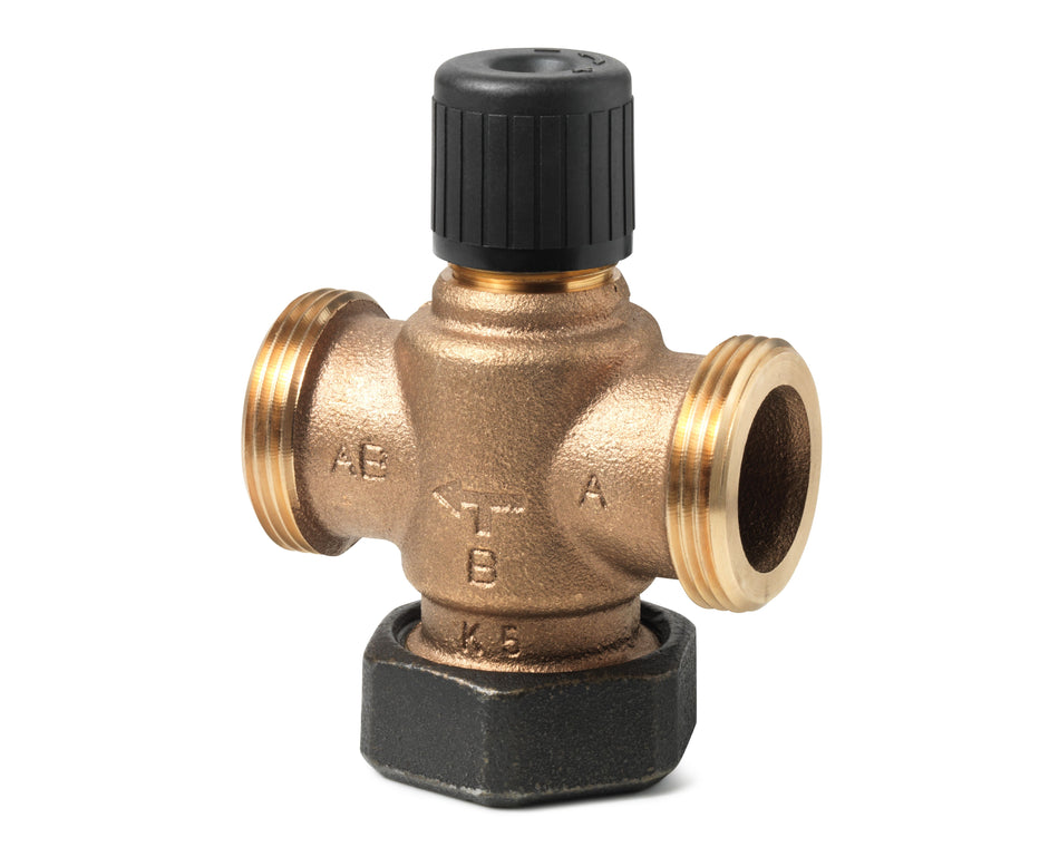 Siemens VVP45.25-6.3 Valve, 2-Way, External Thread, PN16, DN20, Kvs 6.3