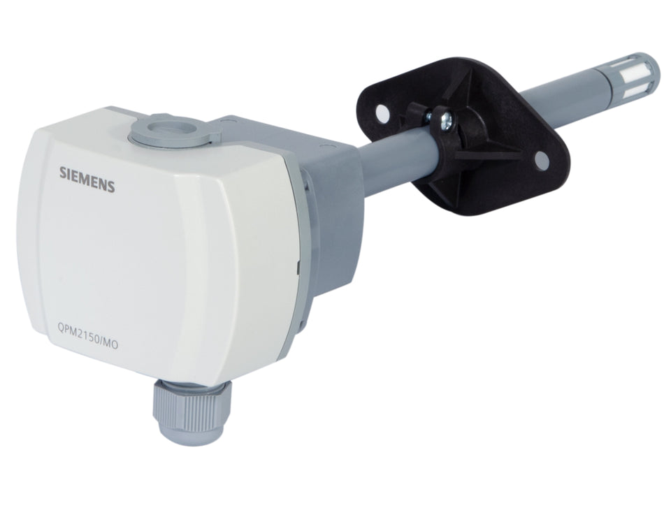 Siemens QPM2150/MO Duct Air Quality Sensor,  CO2/Temperature, Modbus RTU (S55720-S470)