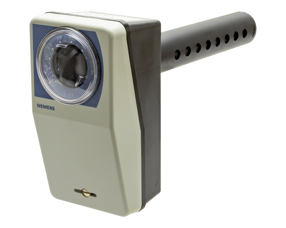Siemens QFM81.21 Duct Hygrostat, 15…95%rh, Internal Setpoint Adjustment