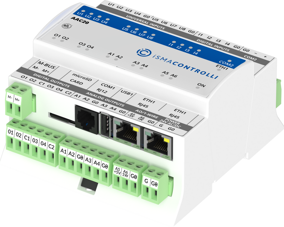 iSMA-B-AAC20-M Sedona Advanced Application Controller