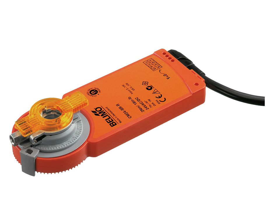 Belimo CM24-SR-R Damper Actuator, 2NM, 24v, 2-10vdc modulating, NSR (Suit 0.4m2)