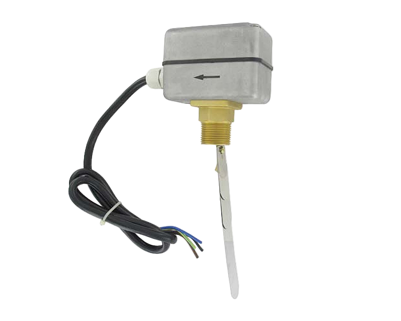 Dwyer FS-2-BSPT Vane Flow Switch: 1" Male BSPT | 3' cable with leads