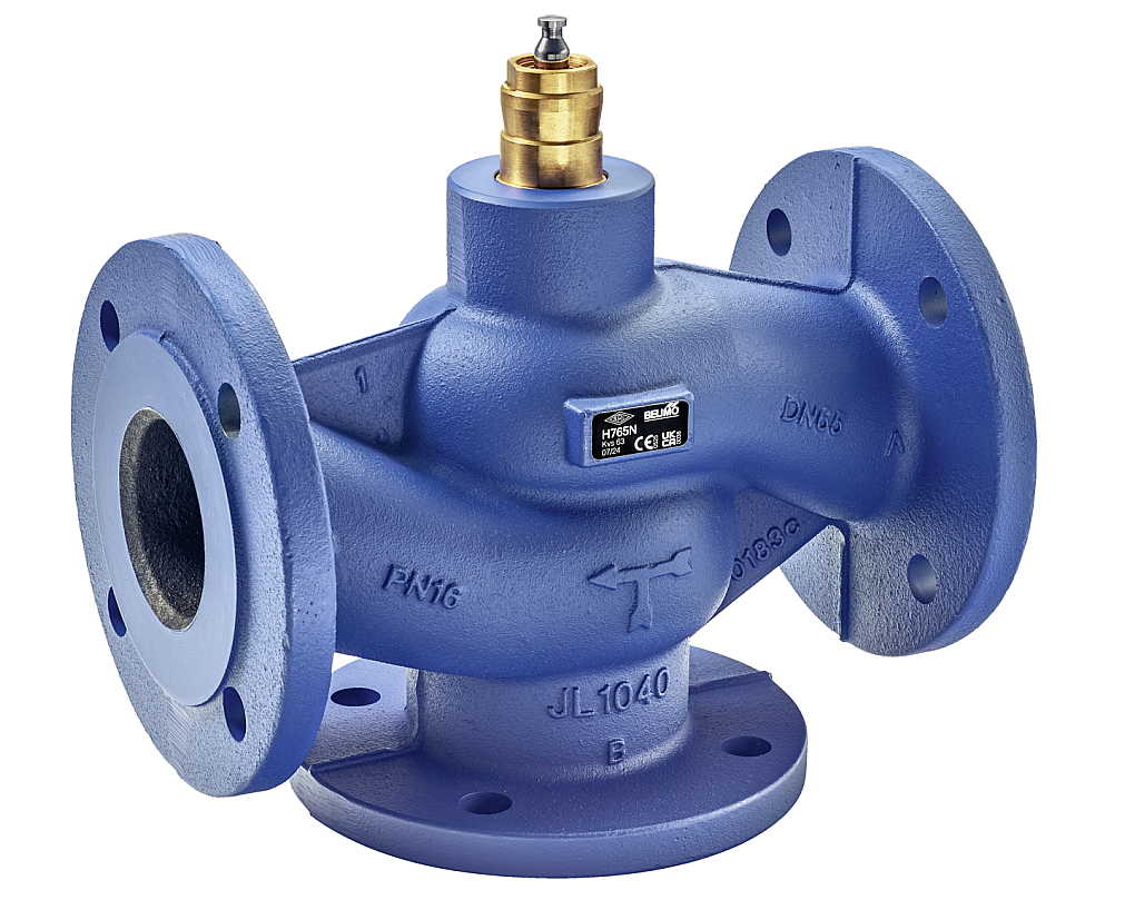 Belimo H7100N 3way Globe Valve, DN100, Kvs 145.00, Flanged, PN16 ...