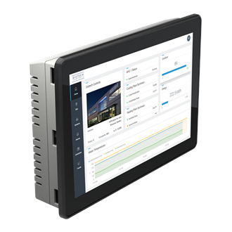 Distech Low profile metal mounting box for the HORYZON-C7 display