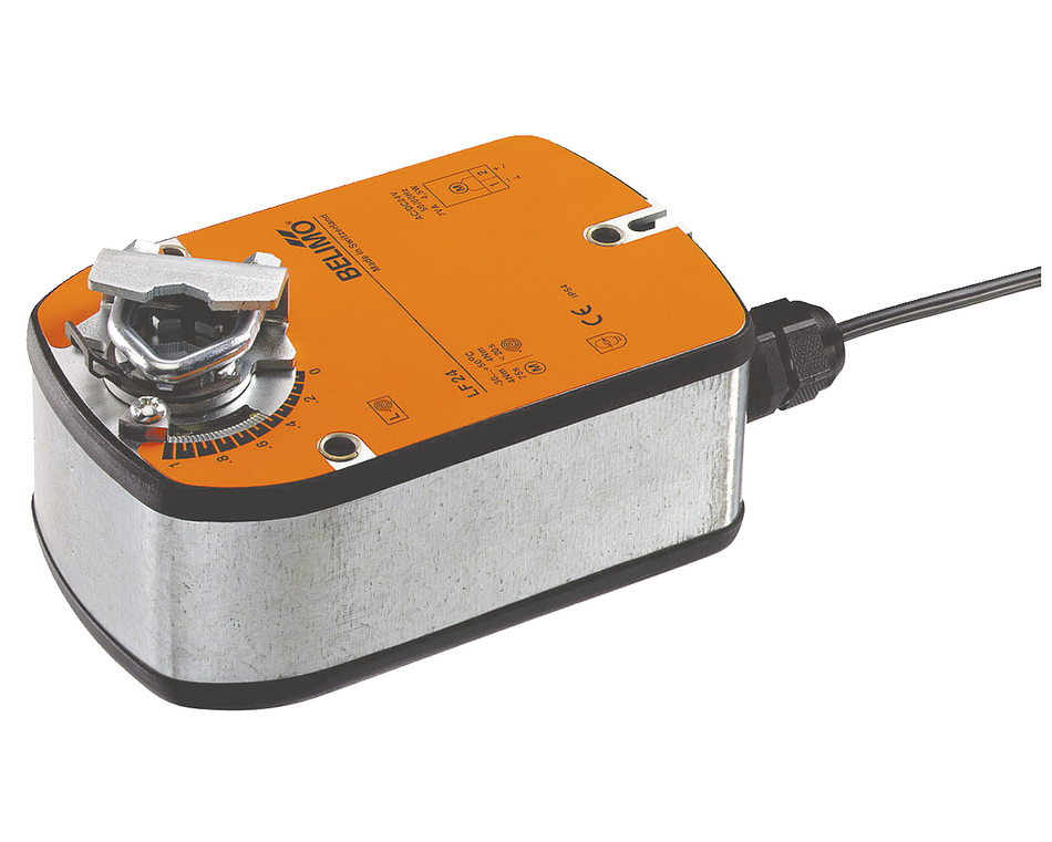 Belimo LF24 Damper Actuator, 4NM, 24v, On-Off, Spring Return (Suit 0.8m2)