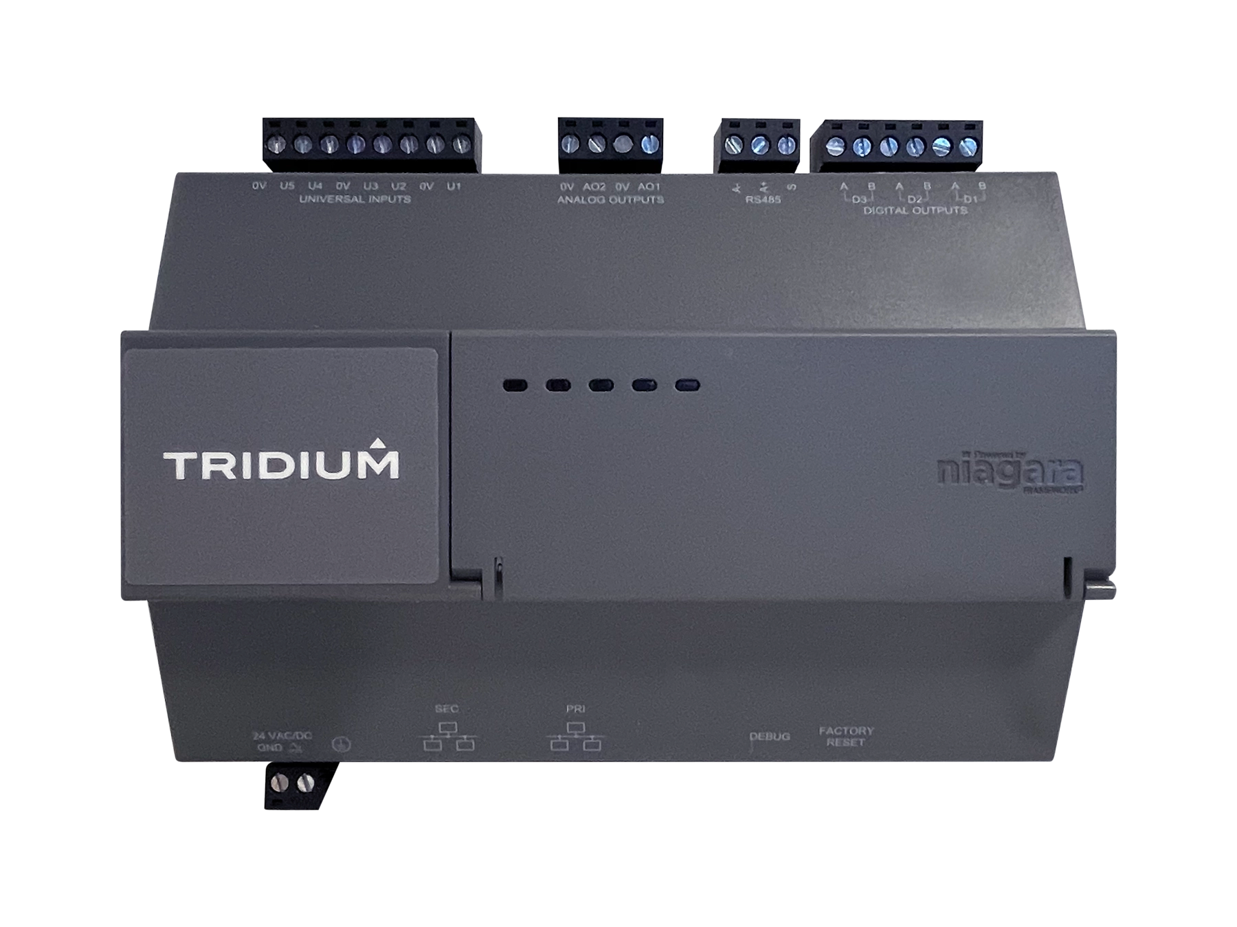 Branded Tridium EDGE-10 Niagara field controller, including brand Logo ...