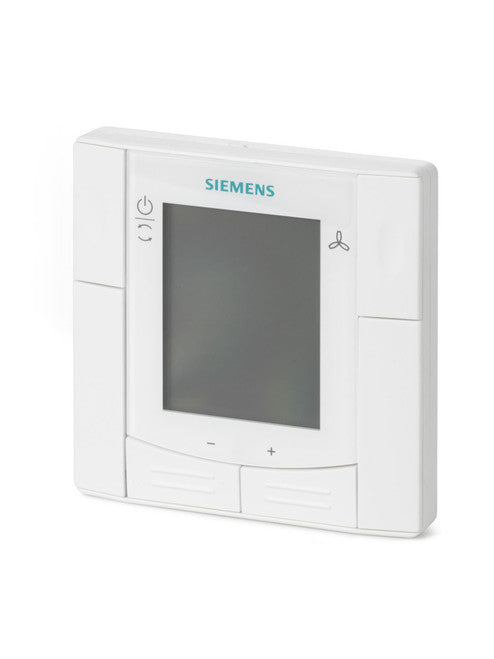 Siemens QAX84.1/PPS2 Flush Mount Room Thermostat with sensor, Setpoint and Operating Mode Selector, LCD and PPS2 interface (Approaching phase-out)