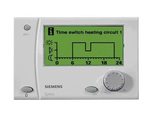 Siemens RMZ791 Synco700, Detached Operator Unit