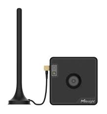 Milesight SC541 Scene Controller, wall keypad supporting 5/10 buttons and 10/20 scenes (per PN) for building control.