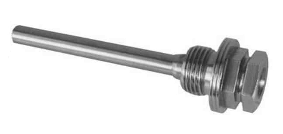 Siemens ALT-SSF150 Single Protection Pocket, 150 mm, Stainless Steel, G ½", with sealing flange, PN40, Dia 7mm