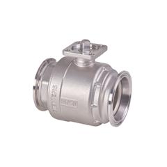 Siemens VAT41S50-63 Stainless Steel Ball Valve, 2-Way, Clamping Connection, PN16, DN50, Kvs 63