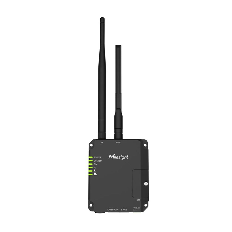 Milesight UR32L-L04EU Industrial Cellular Router, industrial interfaces for secure remote connectivity and edge deployments.
