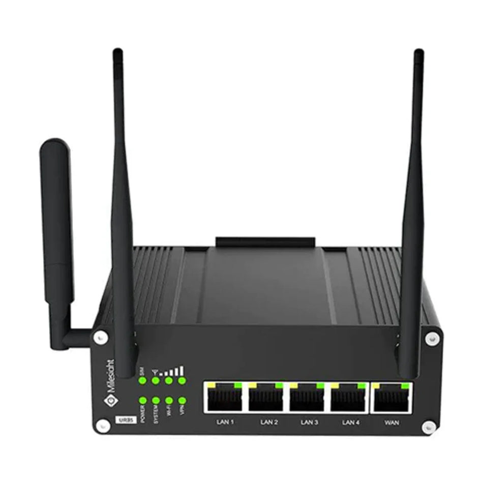 Milesight UR35-L04EU-W Industrial Cellular Router, Wi?Fi interfaces for secure remote connectivity and edge deployments.