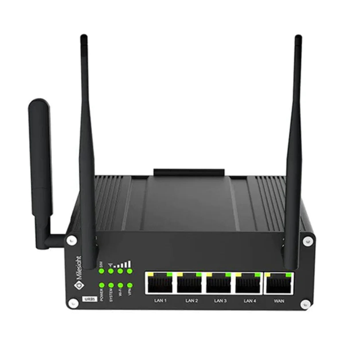Ur35 Router Milesight UR35-L04EU-G-P-W Industrial Cellular Router, GNSS, Wi?Fi, Po ...