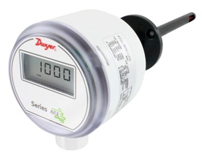 Air velocity transmitter, 3% accuracy, duct mount, BACnet communications, with LCD