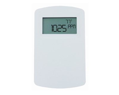 Dwyer CDT-2N4B-RLY Wall Mount, CO2 / Temp Sensor, CO2 0-2000ppm,  Universal Output, Temp - 10 kOhm Type II, Relay