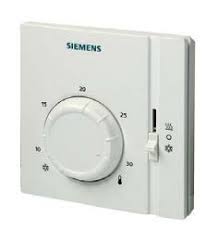 Siemens RAA31.16 Room Thermostat, H or C, AC 24…230V, Setpoint Adj., ON/OFF Switch, Operating LED (S55770-T222)