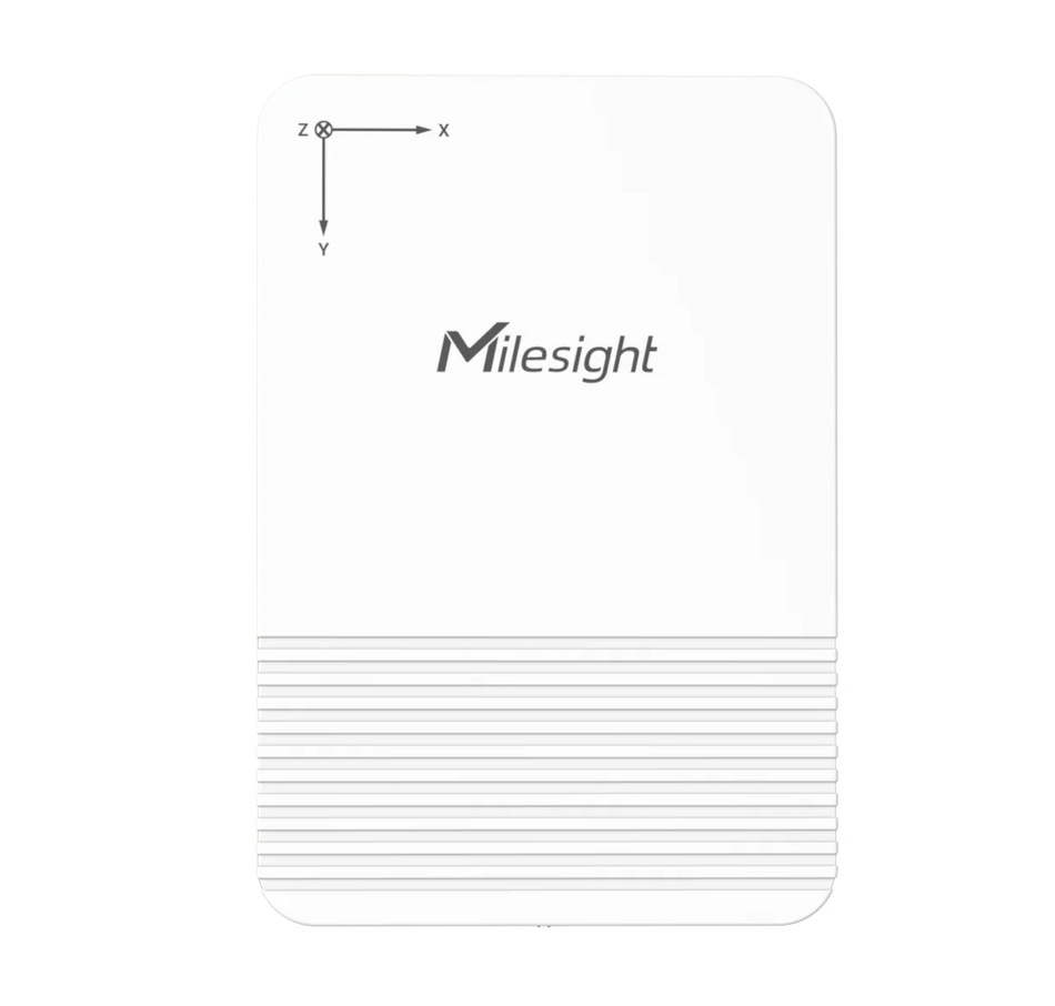 Milesight EM320 Tilt Sensor, LoRaWAN AU915, detects inclination and movement for asset protection and monitoring.