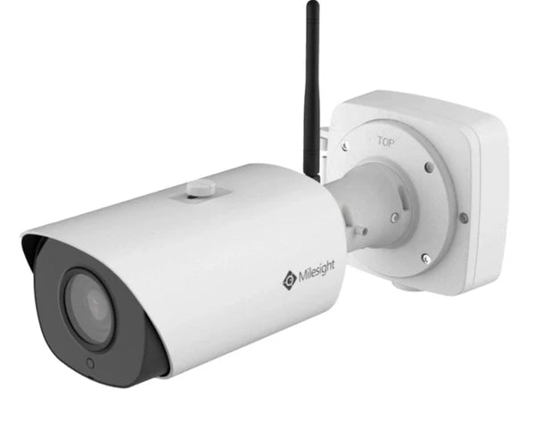 Milesight 3MP AI Network Camera (1/2.8"), PoE, intelligent analytics for building and commercial video monitoring.