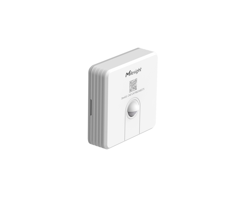 Milesight WS203 Wireless Wall Switch, LoRaWAN AU915, triple-button scene controller for smart buildings.