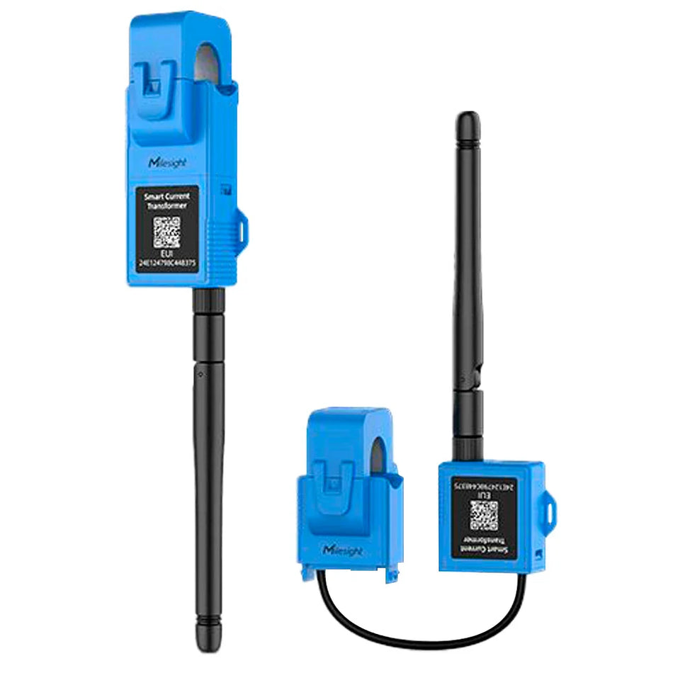Milesight CT103-915M Current Monitoring Sensor, LoRaWAN AU915, clamp-on current measurement for energy and load analytics.