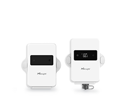 Milesight TS60x Temperature Sensor with LTE backhaul, supports external probes for remote industrial temperature monitoring.