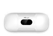 Milesight VS135 AI People Analytics Sensor with LTE backhaul, privacy-protected occupancy and people flow insights.
