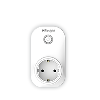 Milesight WS523 Smart Plug, LoRaWAN AU915, remote power control with regional socket variants per PN.