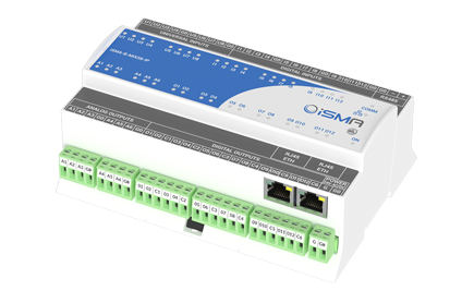 iSMA Mix Input Output module with RS-485 and IP connectivity