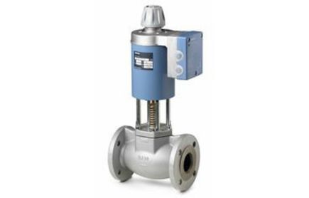 Siemens MVF461H 2-port magnetic control valve, flange